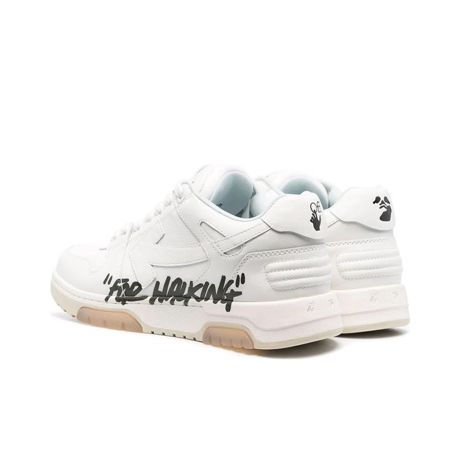 OFF WHITE Out Of Office Low 'For Walking' White Black
