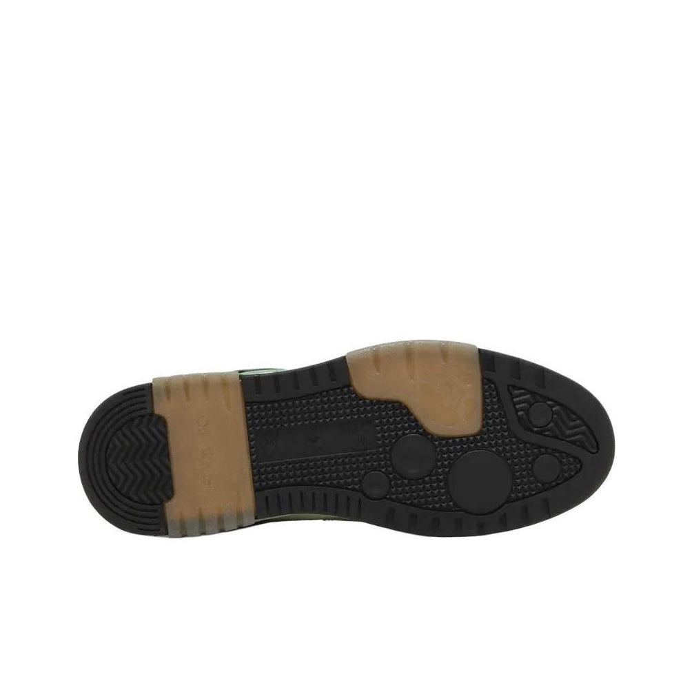 OFF WHITE Out Of Office Low Top Skateboard Shoes Men's White Black Green