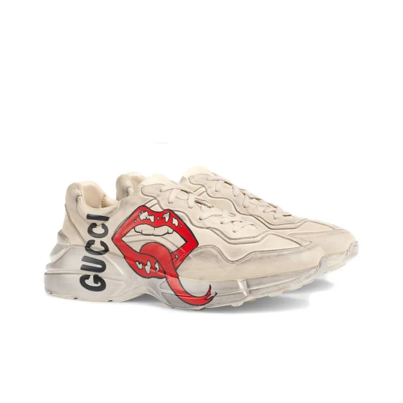 GUCCI RHYTON 'MOUTH' SNEAKERS