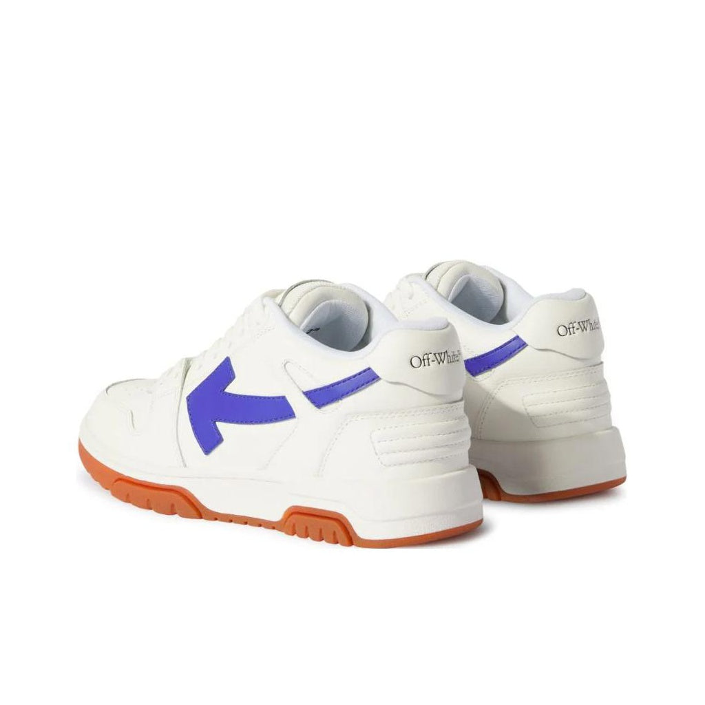 OFF WHITE Out Of Office Low Top Sneaker 'White Blue Brown' Women's